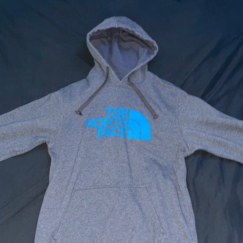 Grey North Face Hoodie